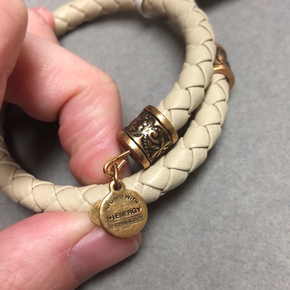 ⭐️Alex and Ani powder leather bracelet⭐️ 2 for 20 - Picture 2 of 2